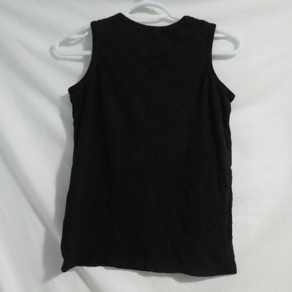 CHILDREN'S PLACE SPORT, large, 10-12, black graphic tank top - Picture 3 of 11